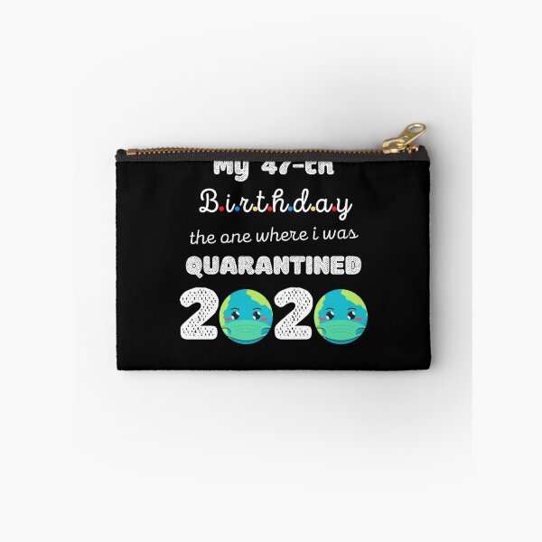 Item preview, My 47th Birthday The One Where I was Quarantined 2020, Funny Face Mask designed and sold by YourgiftShop.