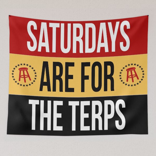 Item preview, Saturdays are for the terp designed and sold by caitlyn5a.