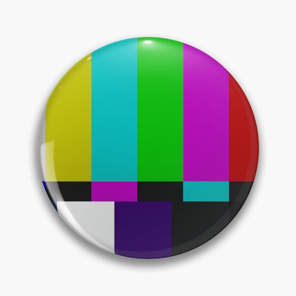 Item preview, Retro TV Test Pattern designed and sold by moda-M.