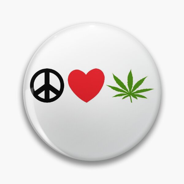 Item preview, Peace Love Marijuana designed and sold by MarijuanaTshirt.