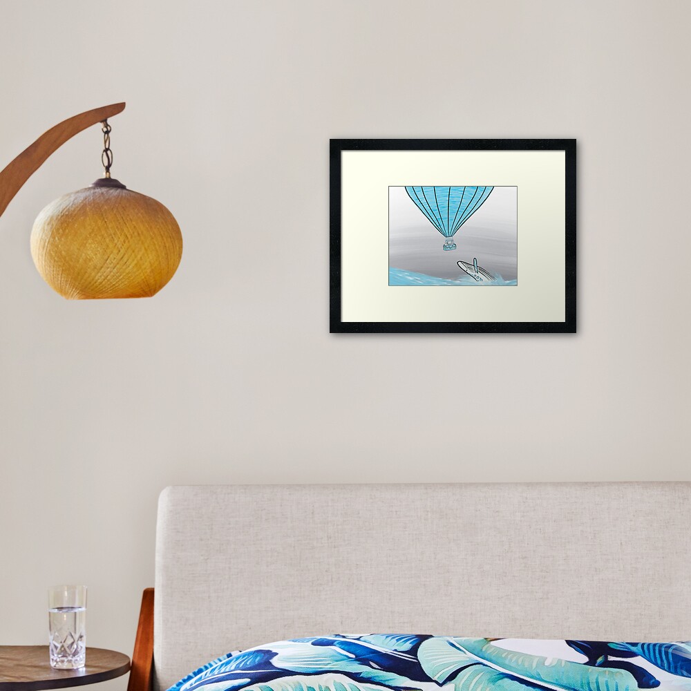 Item preview, Framed Art Print designed and sold by Springchickens.