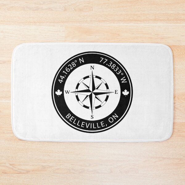 Item preview, Belleville, Ontario Geographical Coordinates designed and sold by TeeOhGraphics.
