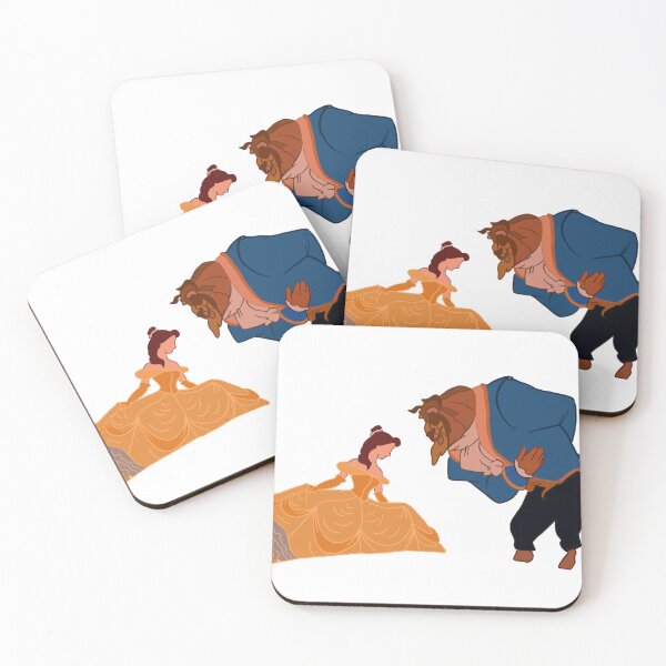 Item preview, beauty + beast sticker designed and sold by Kitkat0001.