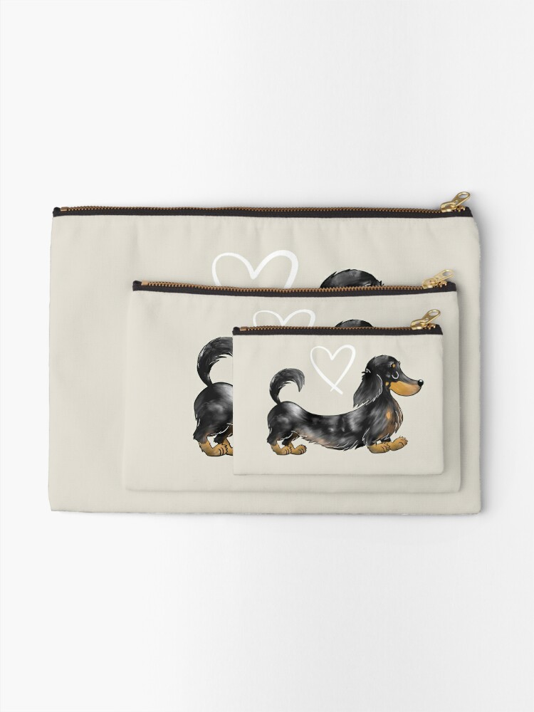 Sausage Dog Dachshund Zipped Coin Purse - Folksy