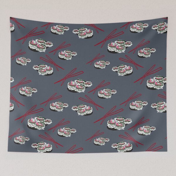 Item preview, Sushi Pattern designed and sold by bloomingvine.