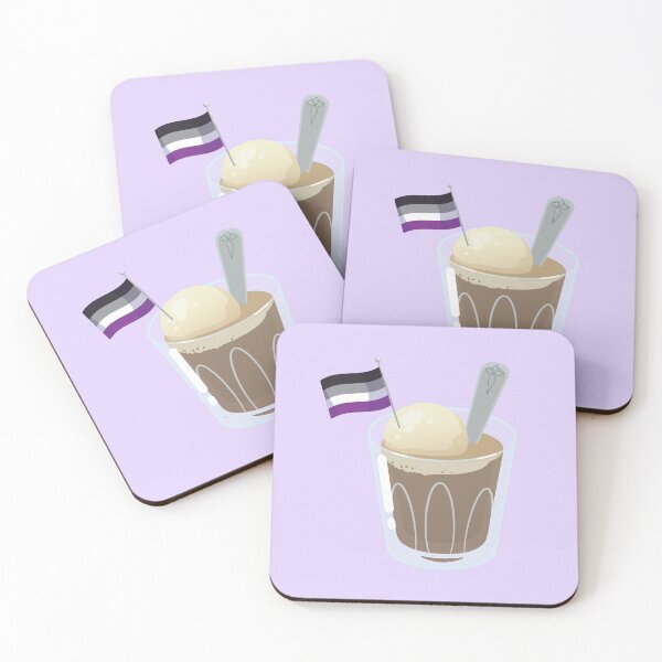 Item preview, Asexual Affogato Coffee designed and sold by annahthedesign.