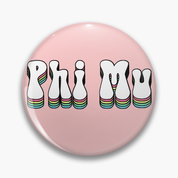 Item preview, Phi Mu Sticker designed and sold by LivsPopUpArtShp.