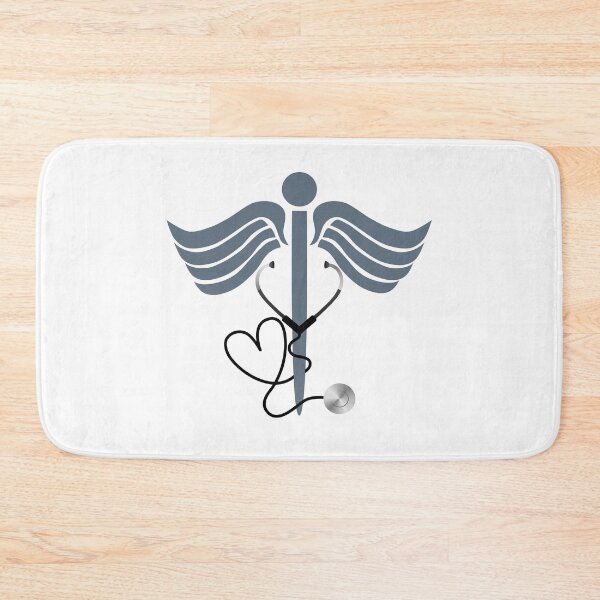 Item preview, Heart Stethoscope Caduceus designed and sold by umeimages.