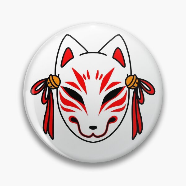 Item preview, Kitsune Mask designed and sold by tinyfoxtattoo.