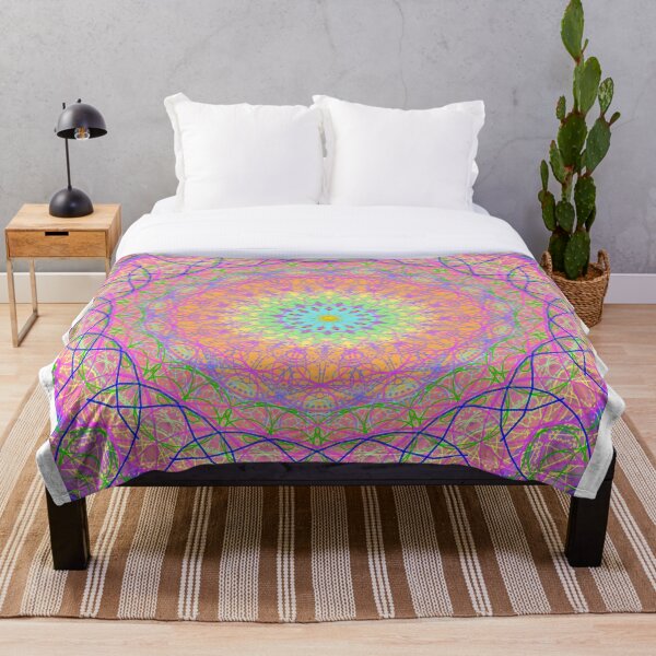 Item preview, Rainbow Mandala designed and sold by Ruth Ann Ventrello.