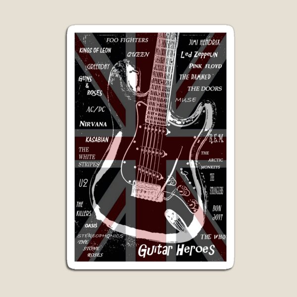 Guitar heroes Magnet