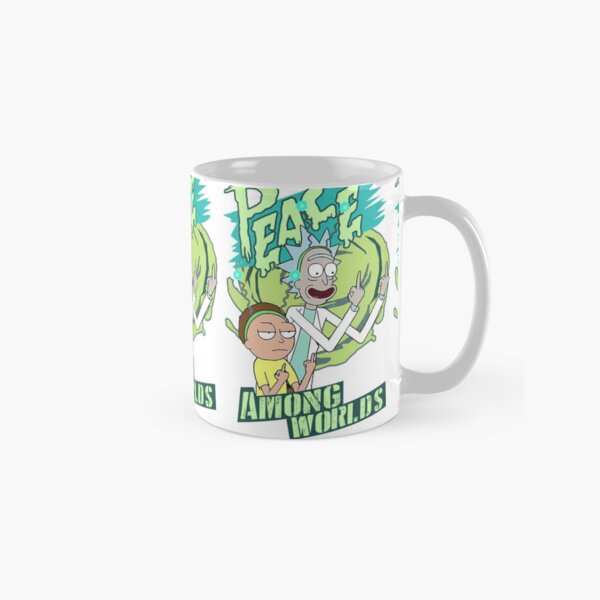 Paix entre les mondes | Rick et Morty | Paix entre les mondes Mug classique
