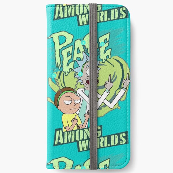 Peace between worlds | Rick and Morty | Peace among worlds iPhone Wallet