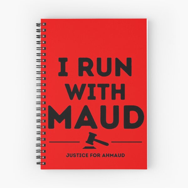 Item preview, I Run With Maud Justice for Ahmaud Arbery designed and sold by Combistudios.