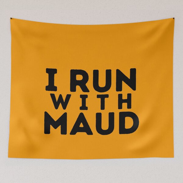 Item preview, I Run With Maud Justice for Ahmaud Arbery designed and sold by Combistudios.