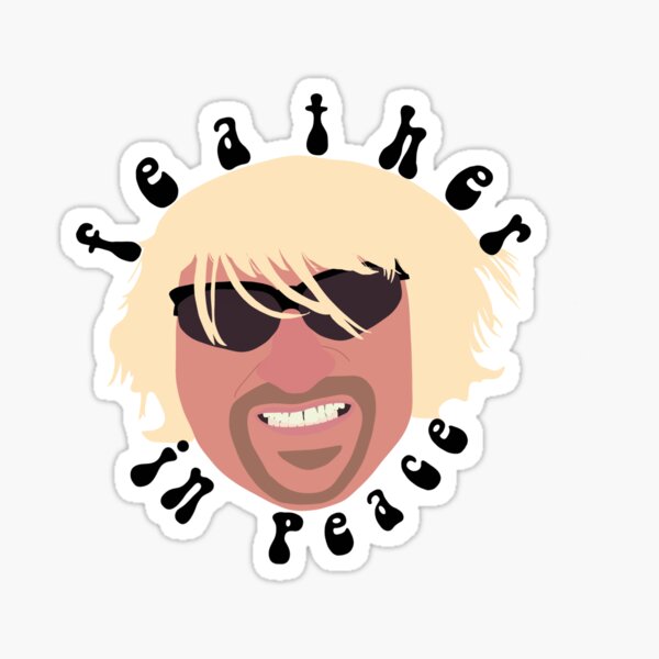 Feather in Peace Brother Sticker