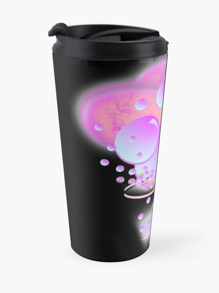 Alternate view of Butterfly Bubbles Travel Mug