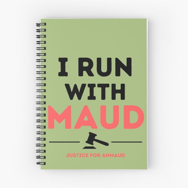 Item preview, I Run With Maud Justice for Ahmaud Arbery designed and sold by Combistudios.