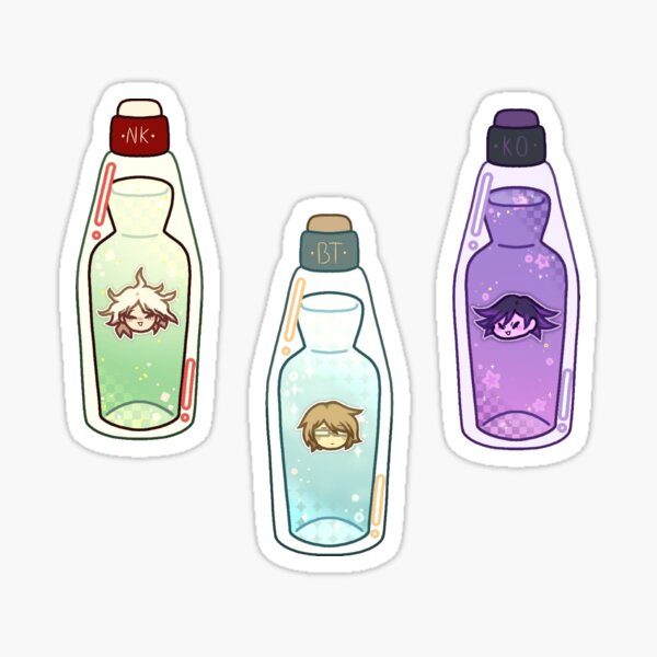 Aperçu de l'œuvre Antagonistes | ramune SET créée et vendue par WaterBerriesBasket.
