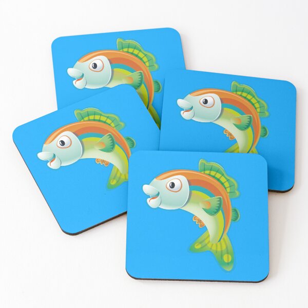 Item preview, Happy Jumping Fish designed and sold by KenRinkel.