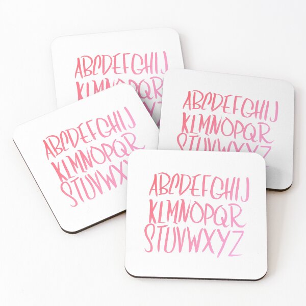 Item preview, Pink Alphabet designed and sold by Alex Larkin.