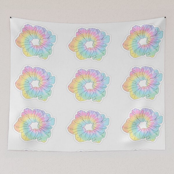 Item preview, Tie dye scrunchie designed and sold by mtmichael.