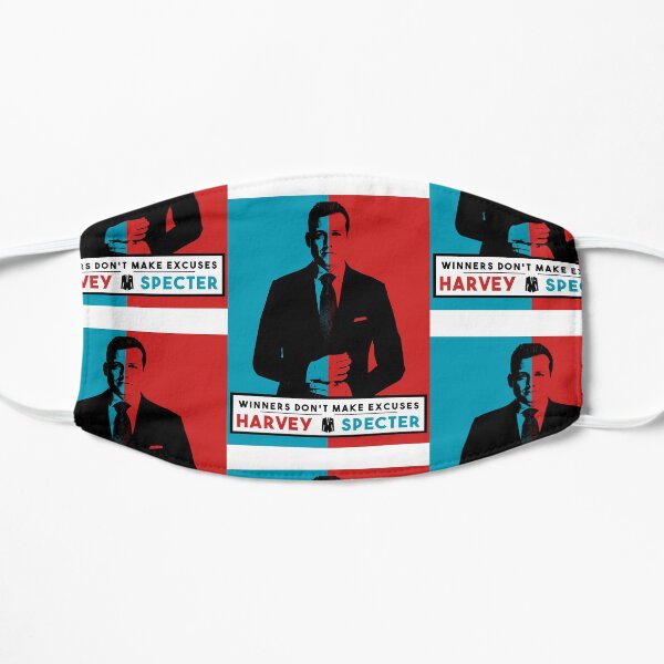 Winners don't make excuses - Harvey Specter Quotes - Suits Mask