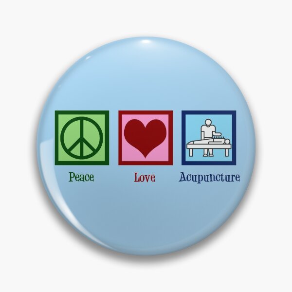 Item preview, Peace Love Acupuncture designed and sold by Epic Love Designs.