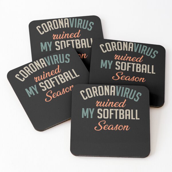 Item preview, CoronaVirus Ruined My Softball Season designed and sold by Merch By ika.