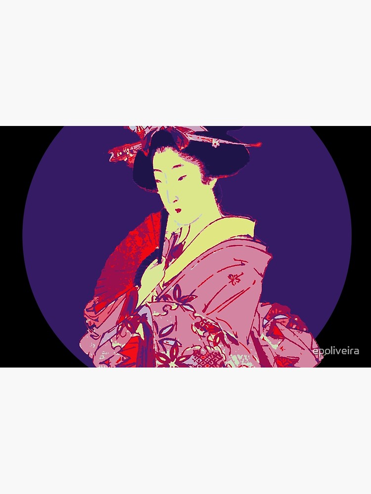 japan geisha japanese lady art by epoliveira