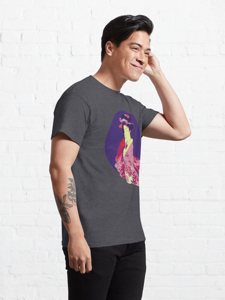 Alternate view of japan geisha japanese lady art Classic T-Shirt