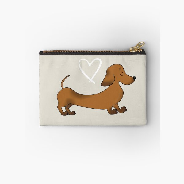 Item preview, Dachshund Red Smooth Hair Sausage Dog designed and sold by Laura Deakin Artist.