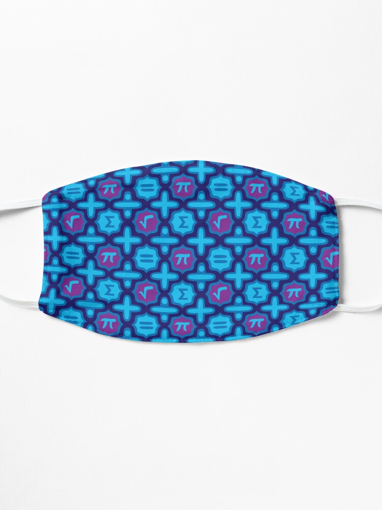 Alternate view of Totally Math in Blue Mask