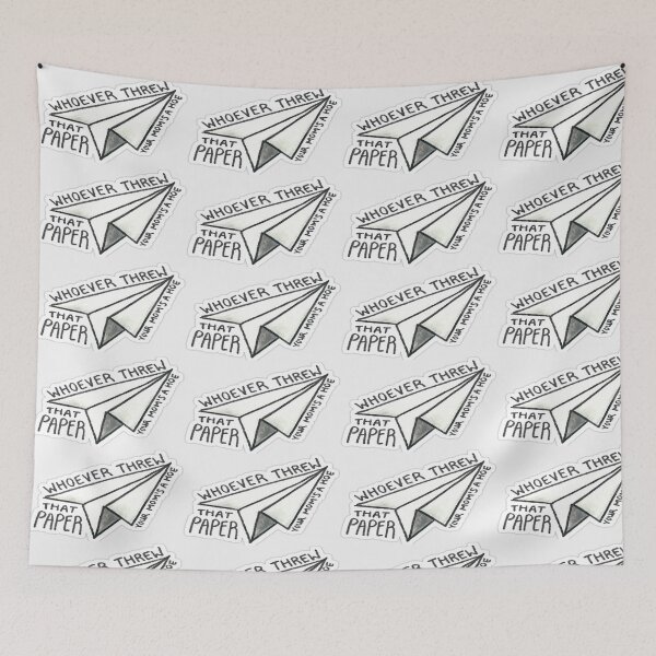 Item preview, Whoever threw that paper designed and sold by mtmichael.