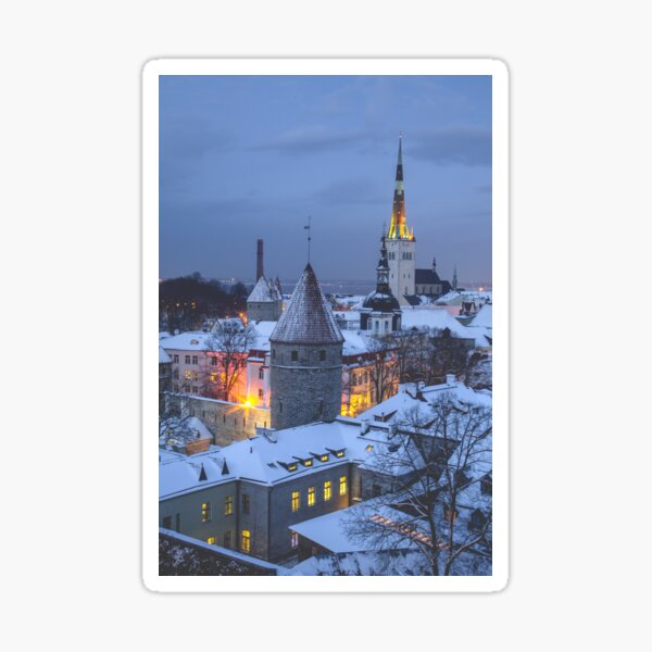 Artikel-Vorschau von Tallinn, Estland, designt und verkauft von Jay Mayne.