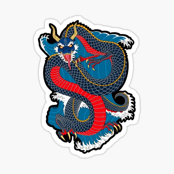 Dragon Tattoo Sticker