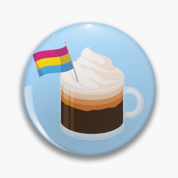 Item preview, Pansexual Cafe con Panna designed and sold by annahthedesign.