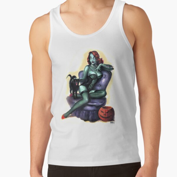 Zombie Girl Pin Up Tank Top