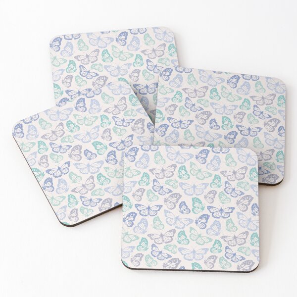 Item preview, Purple & Green Butterfly Pattern designed and sold by Lauren Ullrich.