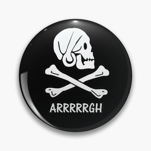 Item preview, Pirate 6 ARRRRRGH designed and sold by mpodger.