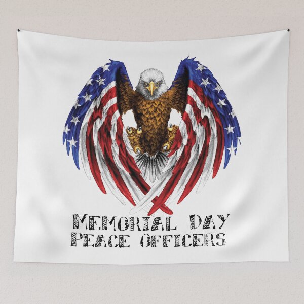 Item preview, Peace Officers Memorial Day, designed and sold by MyliaHamor.