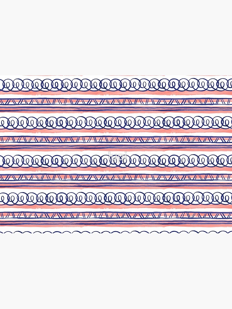 @@@ -- Navy & Coral by lupi