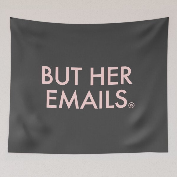 Item preview, But Her Emails - dusty pink designed and sold by Thelittlelord.