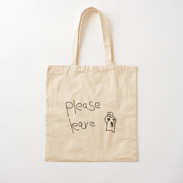 ATEEZ -- please leave Cotton Tote Bag
