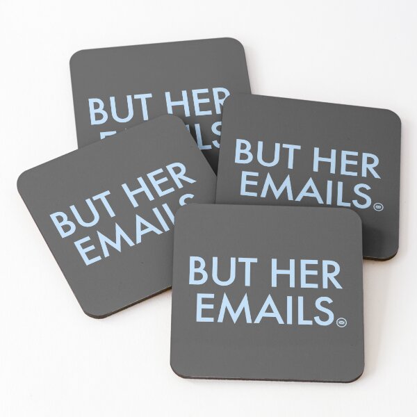 Item preview, But Her Emails - light blue designed and sold by Thelittlelord.