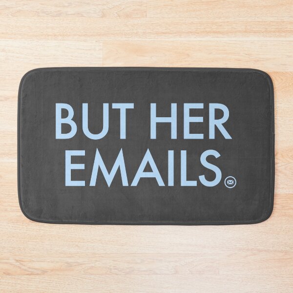 Item preview, But Her Emails - light blue designed and sold by Thelittlelord.