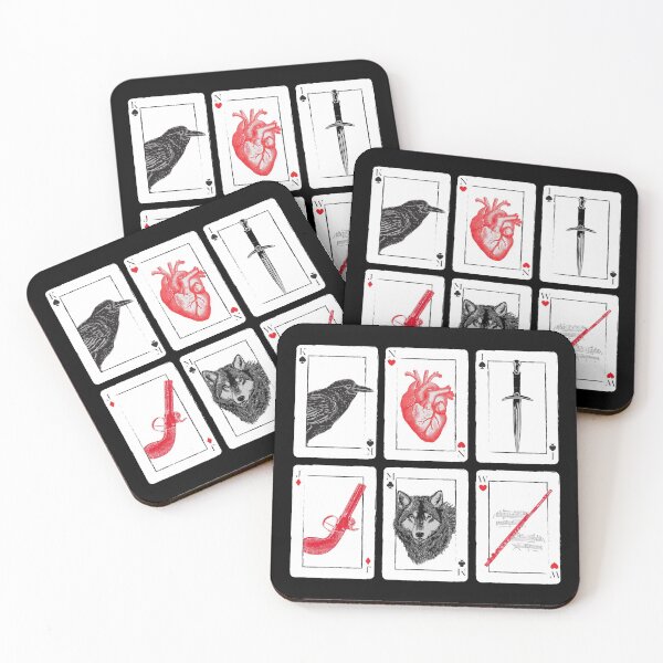 Item preview, Six of Crows - Red designed and sold by The Bookish And Co.