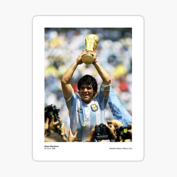 Diego Maradona - 1986 Pegatina