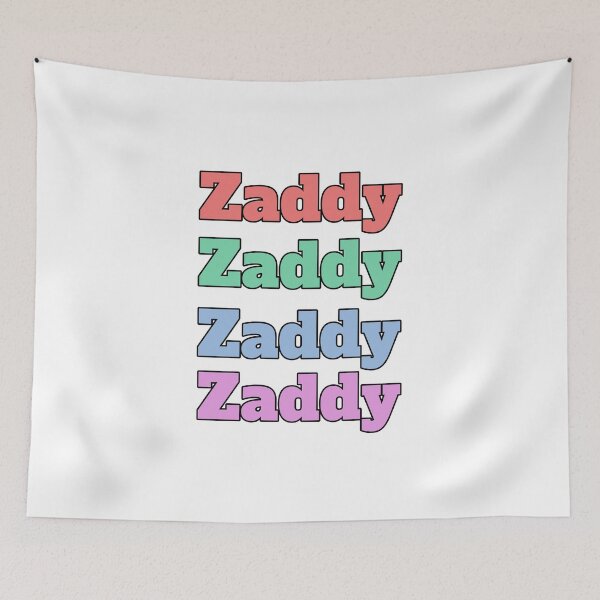 Item preview, "Zaddy" slang phrase designed and sold by morganmaterni.