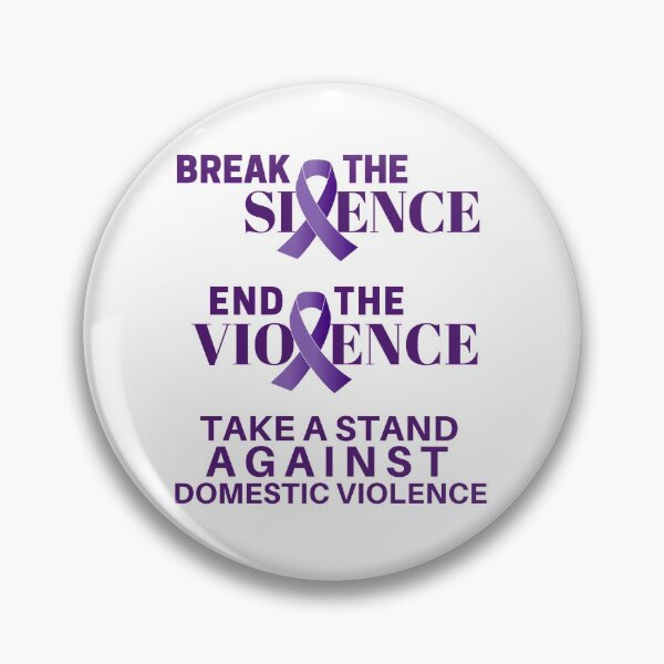 Item preview, Domestic Violence Awareness - Break the Silence End the Violence designed and sold by diamondstar.